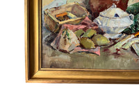 20th Century framed still life painting - French Antiques - AD & PS Antiques