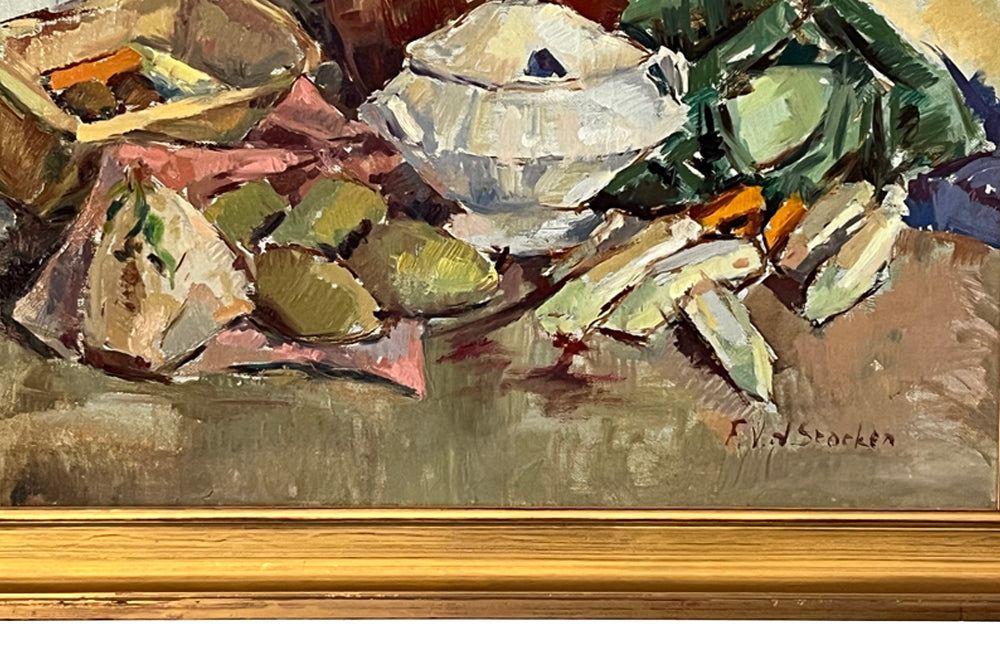 20th Century framed still life painting - French Antiques - AD & PS Antiques