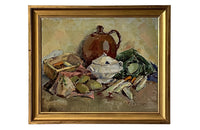 20th Century framed still life painting - French Antiques - AD & PS Antiques