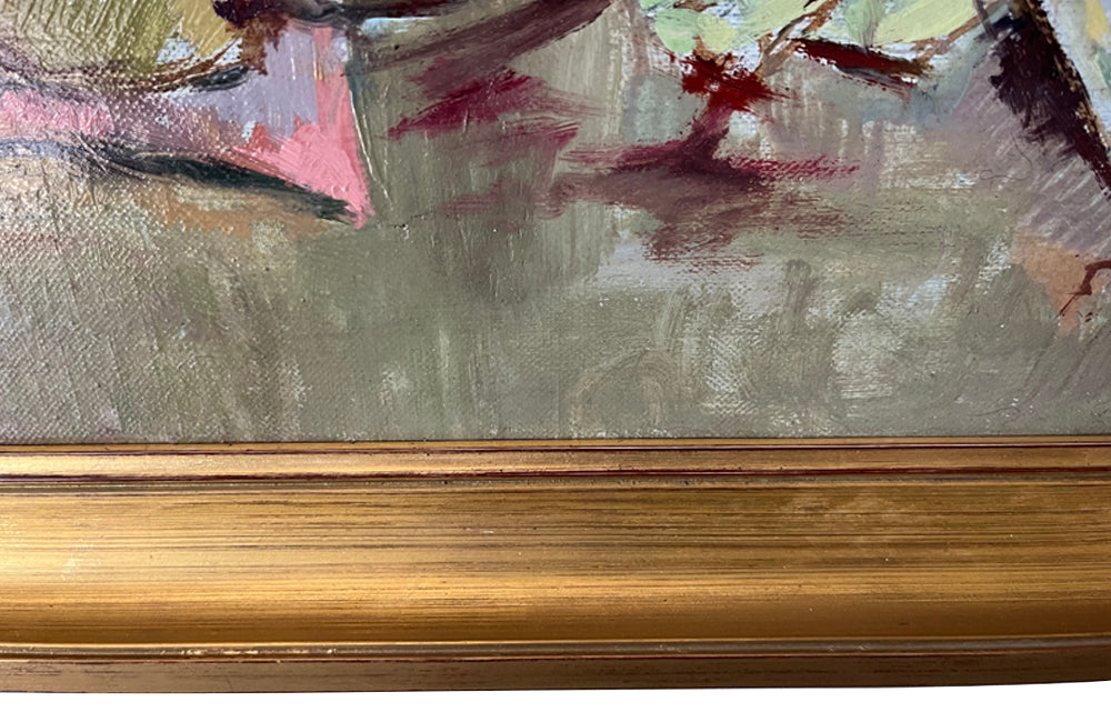 20th Century framed still life painting - French Antiques - AD & PS Antiques