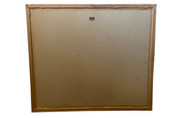 20th Century French Modernist of a woman with red wine watercolour and ink painting on paper signed by the artist Laurent Betremieux