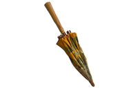 Charming and colourful 20th Century French Art Deco floral parasol.