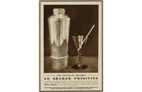 Rare Frigivite silverplate shaker from the 1920s.