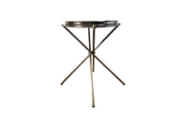 Mid 20th century Italian folding occasional table.