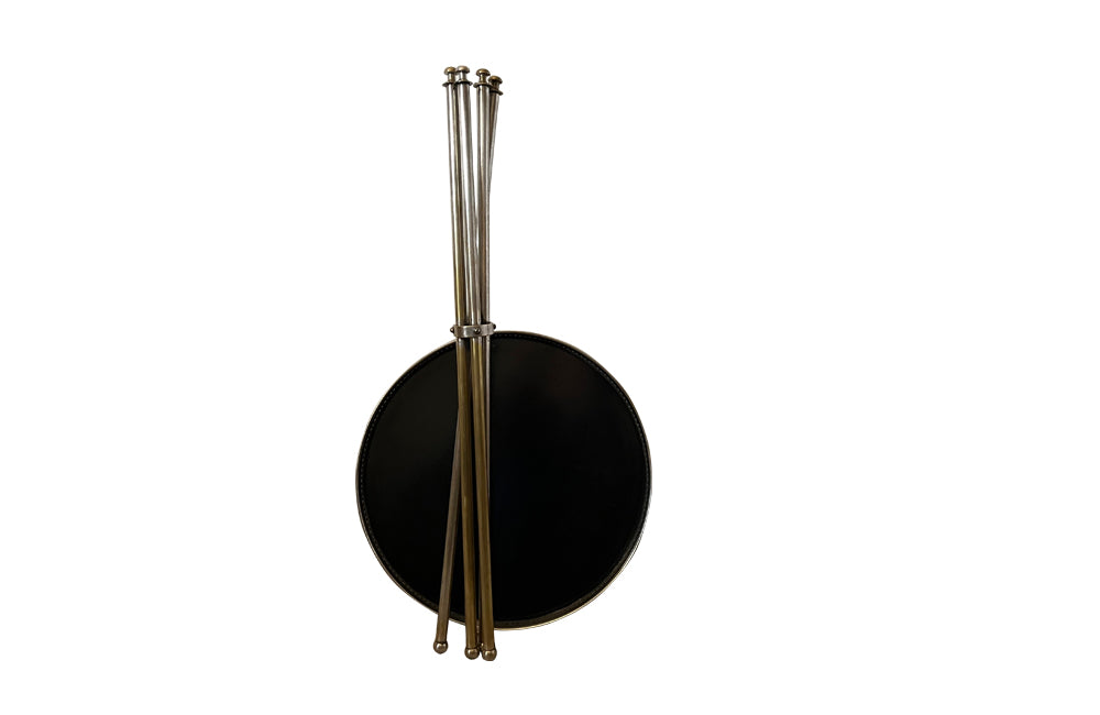 Mid 20th century Italian folding occasional table.