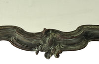 19th Century French verdigris spelter mirrored centrepiece tray - French Antiques - AD & PS Antiques
