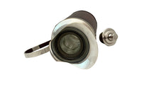 Mid Century faux tortoiseshell lucite & silverplate cocktail set - 1970s - Vintage Barware