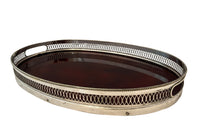 Mid Century faux tortoiseshell lucite & silverplate cocktail set - 1970s - Vintage Barware