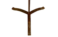 Mid century rooster weathervane sculpture made of copper French - French Garden Antiques