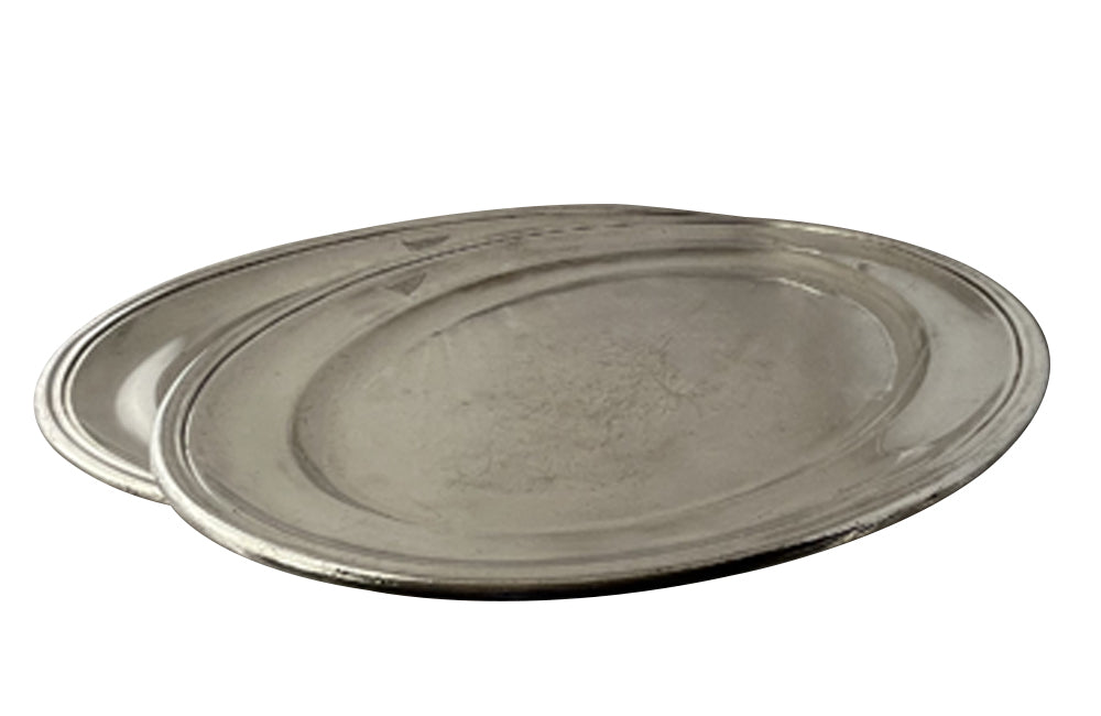 Large Pair Of Chanel Silverplate Serving Trays
