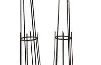 A fabulous pair of antique French tall iron plant supports - Garden Antiques