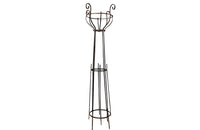 A fabulous pair of antique French tall iron plant supports - Garden Antiques