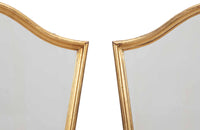 Mid Century mirrors - French - decorative tapered mirrors.