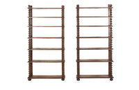 Antique shelves tall parfumerie shelves 20th century etageres display shelves from a perfumerie in Lyon. Antique french furniture