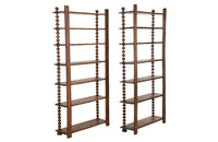 Antique shelves tall parfumerie shelves 20th century etageres display shelves from a perfumerie in Lyon. Antique french furniture