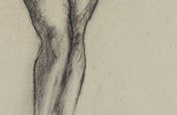 Set of three framed Mid-Century French nude studies