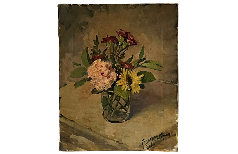 Still Life of Flowers  By Roger Allain