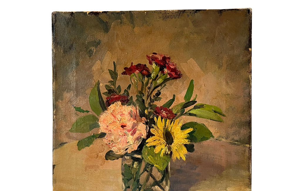 'Still Life of Flowers ' By Roger Allain