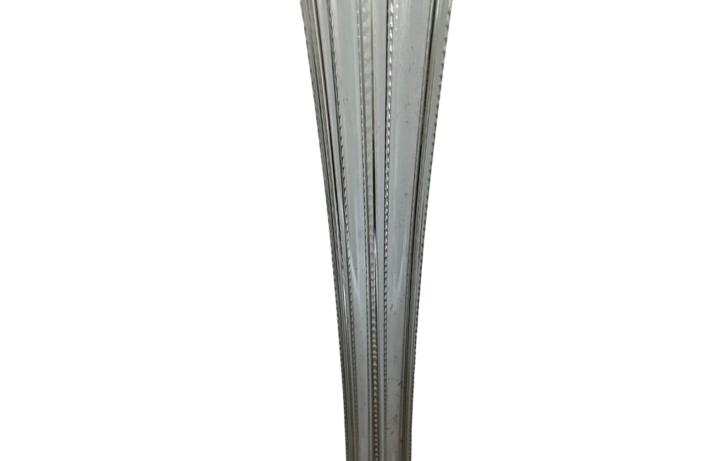 Very tall soliflore glass vase circa 1930