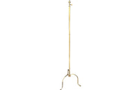 French brass telescopic standard lamp in the Neo-Classical style