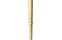 French brass telescopic standard lamp in the Neo-Classical style