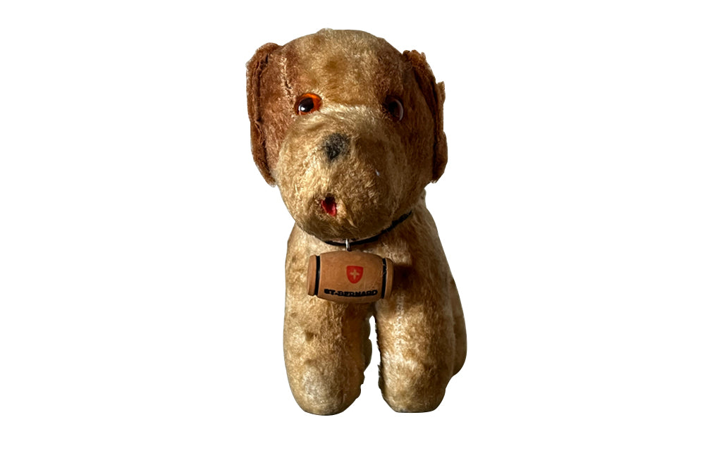 Lovely little vintage St Bernard toy dog