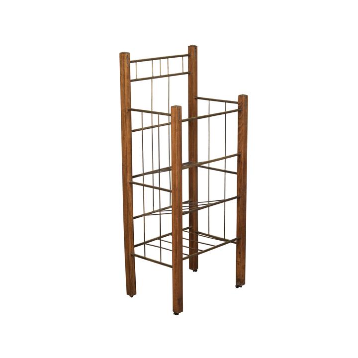 Aesthetic Movement magazine stand attributed to Ernst Rockhausen.