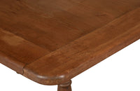 FRENCH ART NOUVEAU WALNUT DINING TABLE