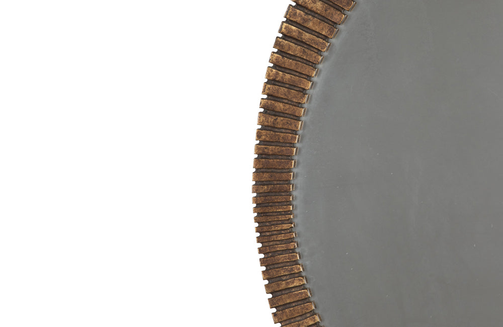 LARGE GILTWOOD OVAL SUNBURST MIRROR