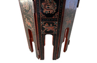 Mid 20th Century Burmese folding occasional table - mid century side table - AD & PS Antiques