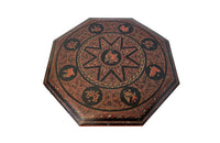 Mid 20th Century Burmese folding occasional table - mid century side table - AD & PS Antiques