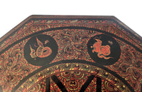 Mid 20th Century Burmese folding occasional table - mid century side table - AD & PS Antiques