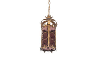 Mid 20th century small gilt iron Spanish lantern