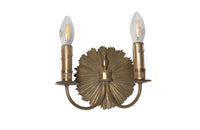 ison Charles bronze sunburst wall sconces.