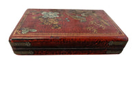 Small 20th Century Chinese Box with Interior Erotic Scenes