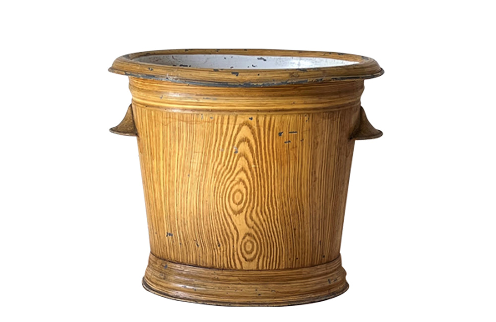 TOLE FOOTBATH & BUCKET