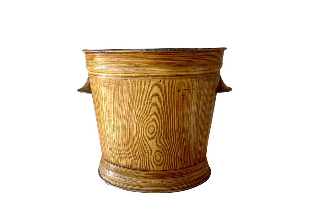 TOLE FOOTBATH & BUCKET