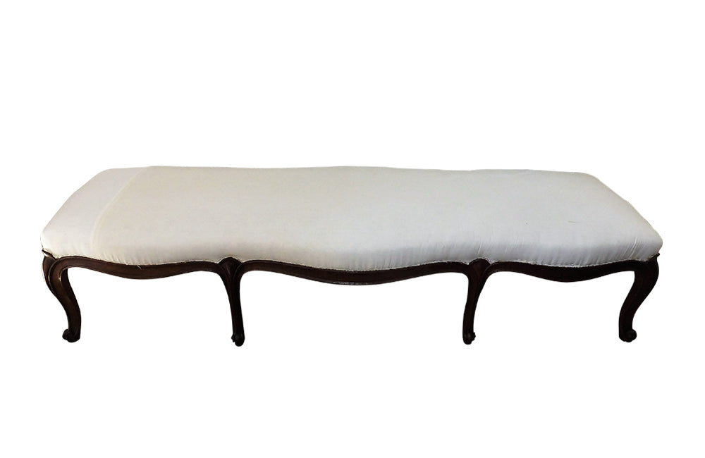 LARGE LOUIS XV REVIVAL BANQUETTE