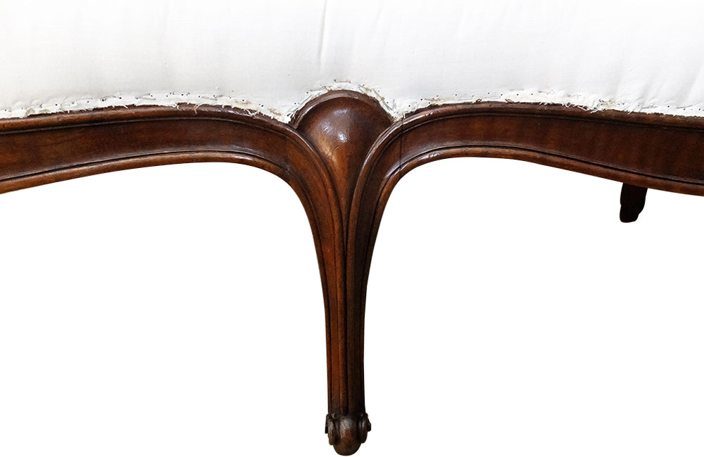 LARGE LOUIS XV REVIVAL BANQUETTE