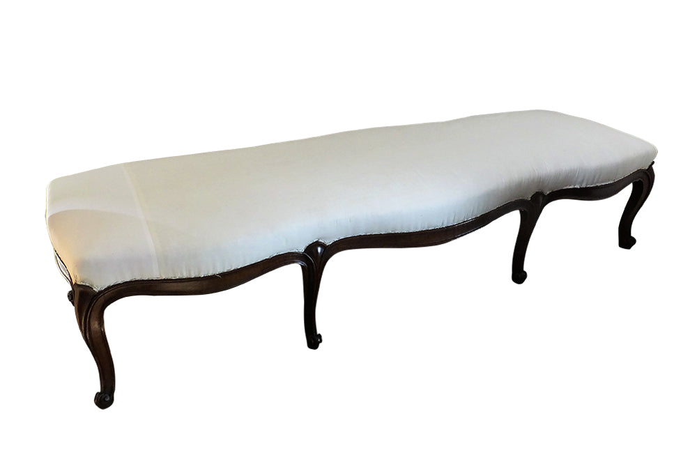 LARGE LOUIS XV REVIVAL BANQUETTE