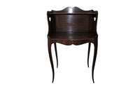 PAIR OF LOUIS XV REVIVAL SIDE TABLES