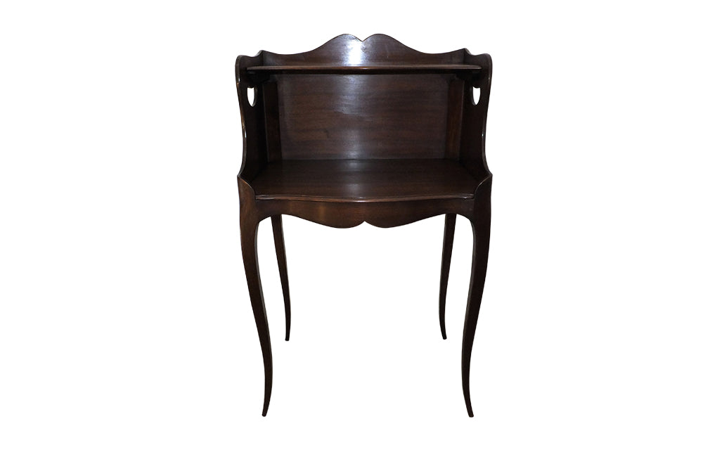 PAIR OF LOUIS XV REVIVAL SIDE TABLES