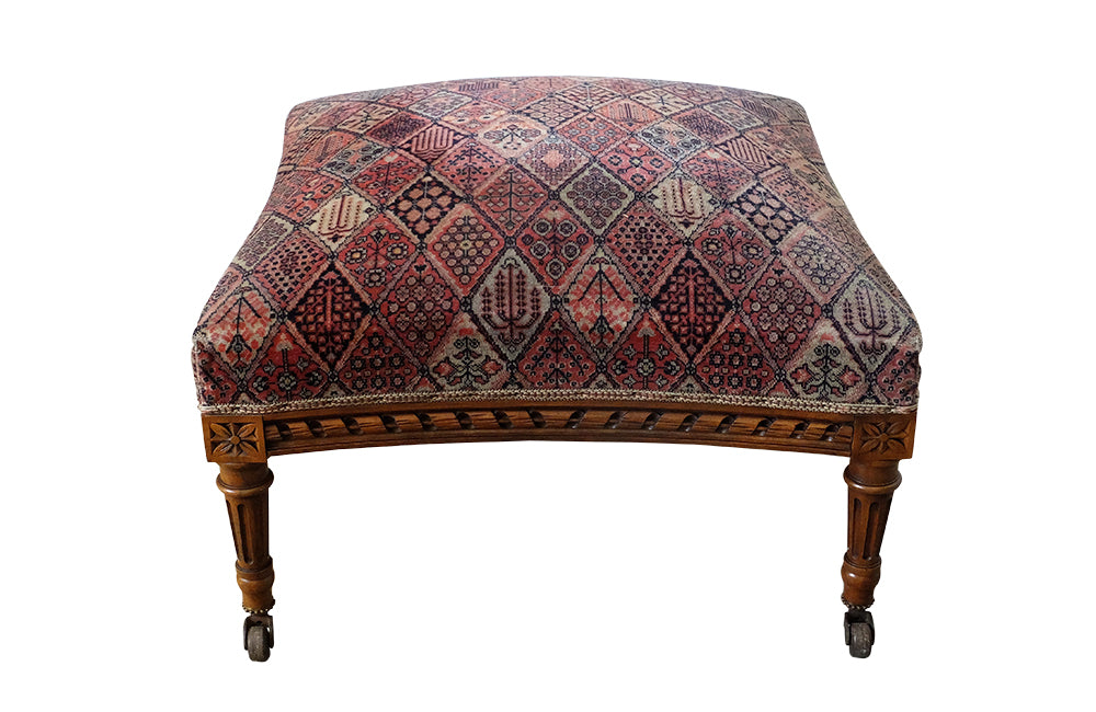 LOUIS XVI REVIVAL FOOTSTOOL