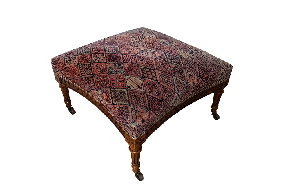 LOUIS XVI REVIVAL FOOTSTOOL