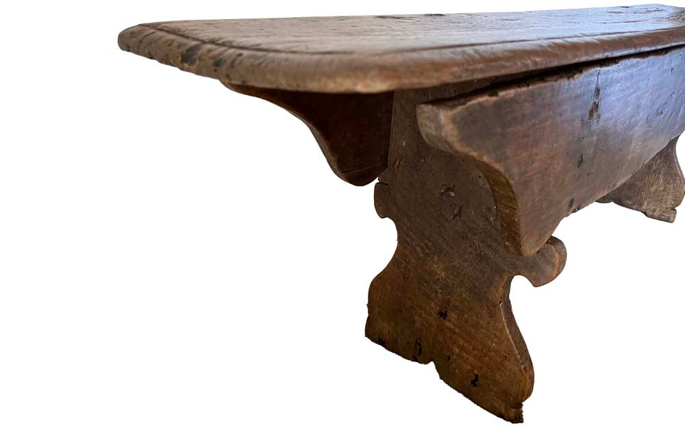 18th Century Fruitwood Lidded Bench Coffer - Decorative Antique Furniture - English Antiques - Coffers -Storage Antiques - Antique Bench - Antique Coffer - Antique Trunk - Rustic Antiques - Antue Seating - Antique Shops Tetbury - Country House Antiques - Farmhouse Antiques - adpsantiques - AD & PS Antiques