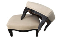 PAIR OF NAPOLEON III FOOTSTOOLS