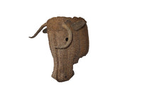 ORIGINAL SPANISH STRAW BULLS HEAD