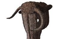 ORIGINAL SPANISH STRAW BULLS HEAD