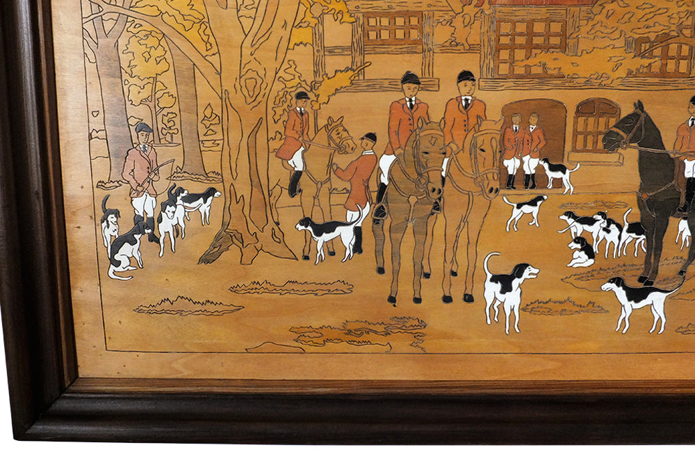 DECORATIVE  HUNTING PANEL