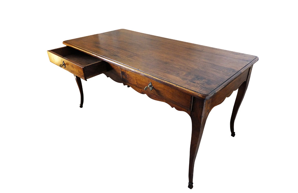 LARGE LOUIS XV REVIVAL DESK